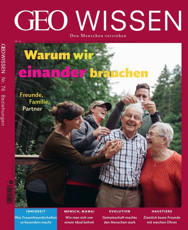 Produktbild: GEO Wissen / GEO Wissen 76/2022 - Warum wir einander brauchen