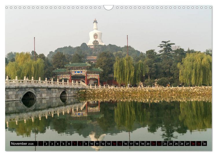 Produktbild: Peking - China (Wandkalender 2026 DIN A3 quer), CALVENDO Monatskalender