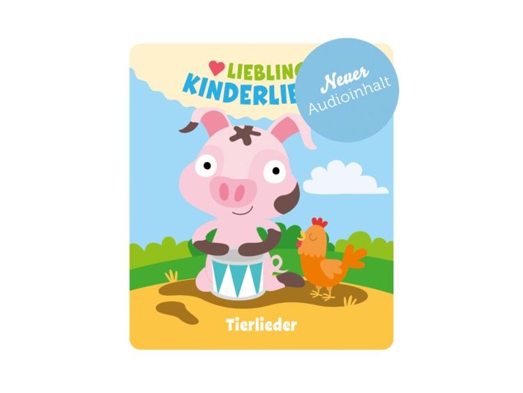 Produktbild: Content-Tonie: Lieblings-Kinderlieder - Tierlieder (Neuauflage)