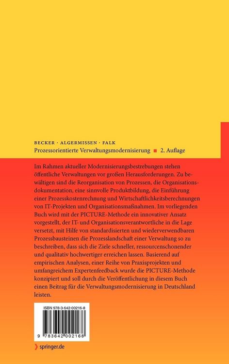 Produktbild: Prozessorientierte Verwaltungsmodernisierung