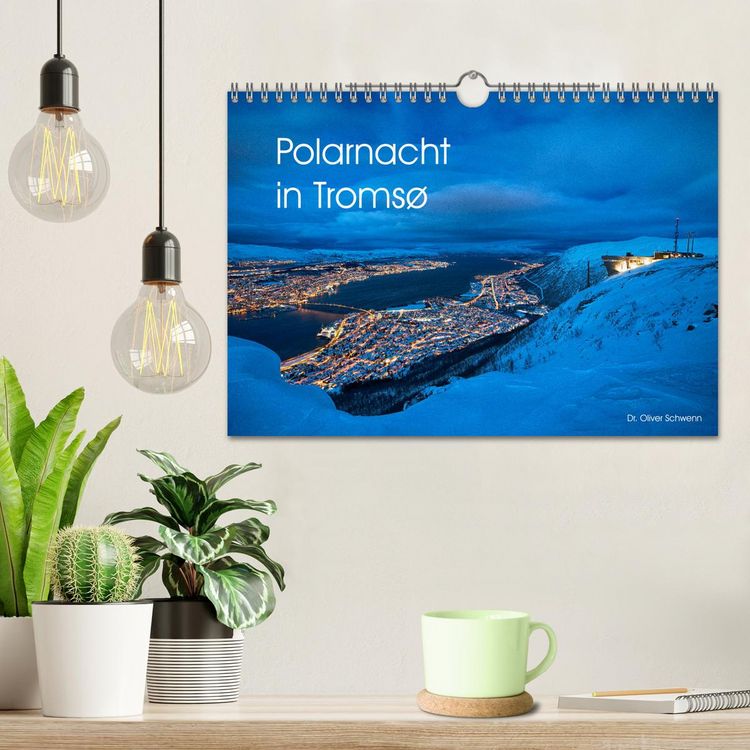Produktbild: Polarnacht in Troms&oslash; (Wandkalender 2026 DIN A4 quer), CALVENDO Monatskalender