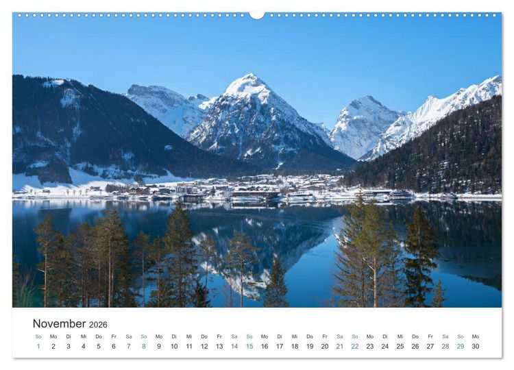 Produktbild: Es is so schee am Achensee 2026 (hochwertiger Premium Wandkalender 2026 DIN A2 quer), Kunstdruck in Hochglanz