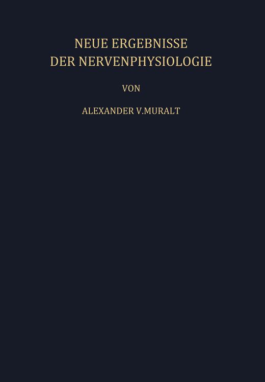 Produktbild: Neue Ergebnisse der Nervenphysiologie