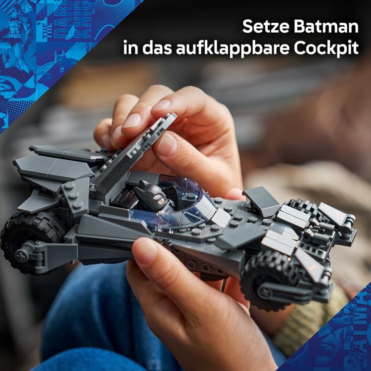Produktbild: LEGO DC Batman vs. Superman: Batmobil Spielzeug Kinder Modellbau 76331