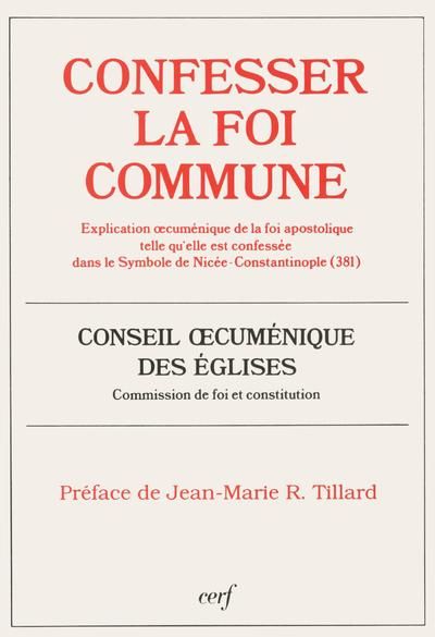 Produktbild: Confesser la Foi Commune