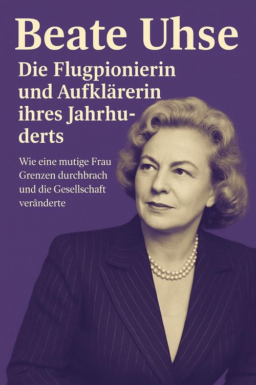 Produktbild: Beate Uhse: Die Flugpionierin und Aufkl&auml;rerin ihres Jahrhunderts