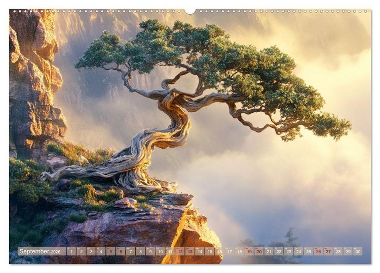 Bonsai, die formvollendete Kunst (hochwertiger Premium Wandkalender 2026  DIN A2 quer), Kunstdruck in Hochglanz" kaufen
