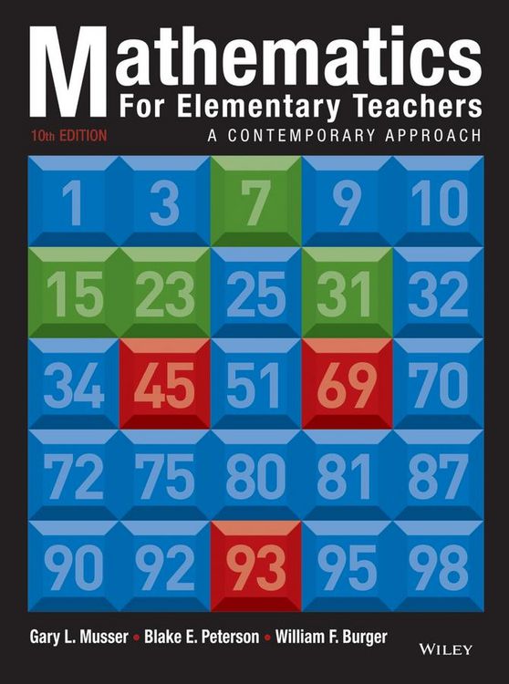 Produktbild: Mathematics for Elementary Teachers