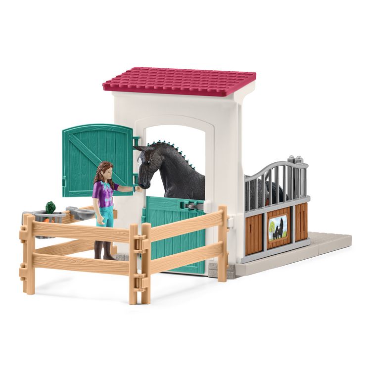 Produktbild: schleich&reg; Horse Box mit Lisa & Storm
