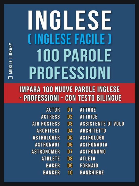 Produktbild: Inglese ( Inglese Facile ) 100 Parole - Professioni