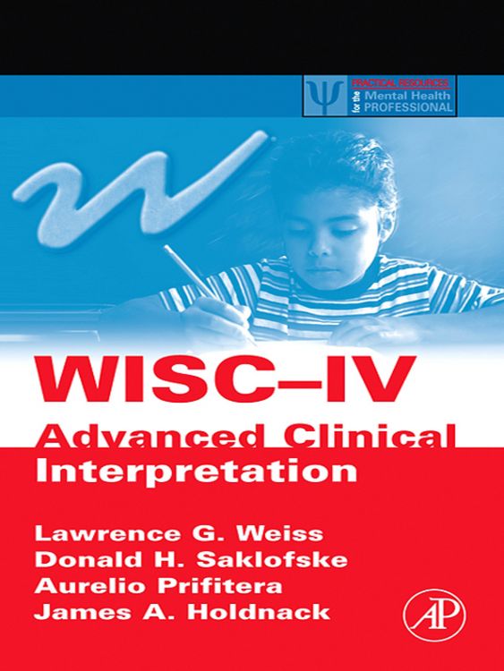 Produktbild: WISC-IV Advanced Clinical Interpretation