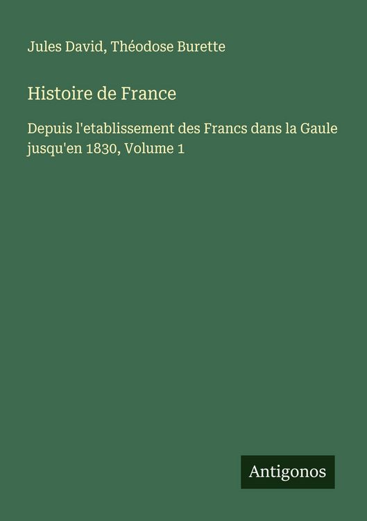 Produktbild: Histoire de France