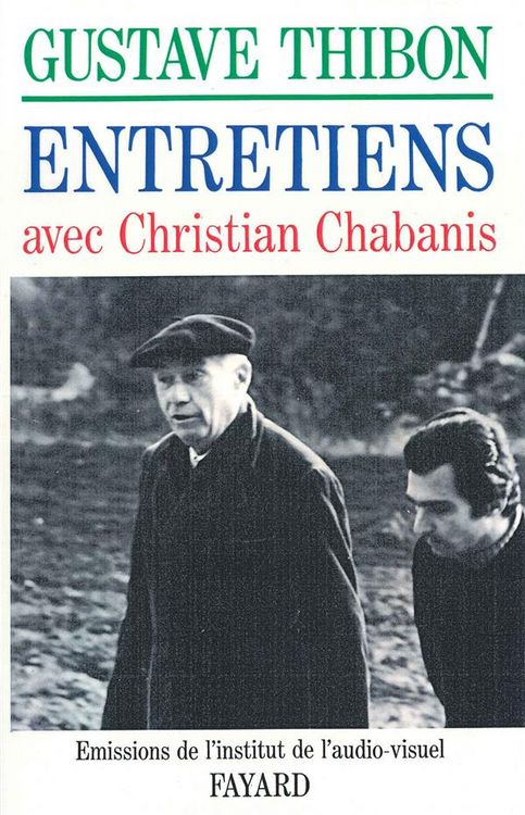 Produktbild: Entretiens avec Christian Chabanis