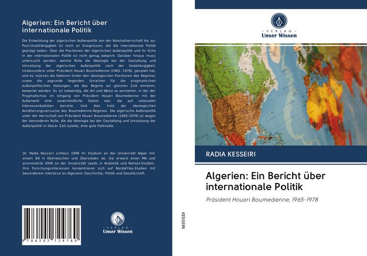 Produktbild: Algerien: Ein Bericht &uuml;ber internationale Politik