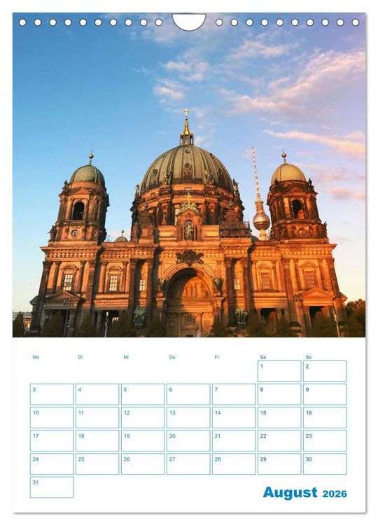 Produktbild: BERLIN geht immer (Wandkalender 2026 DIN A4 hoch), CALVENDO Monatskalender