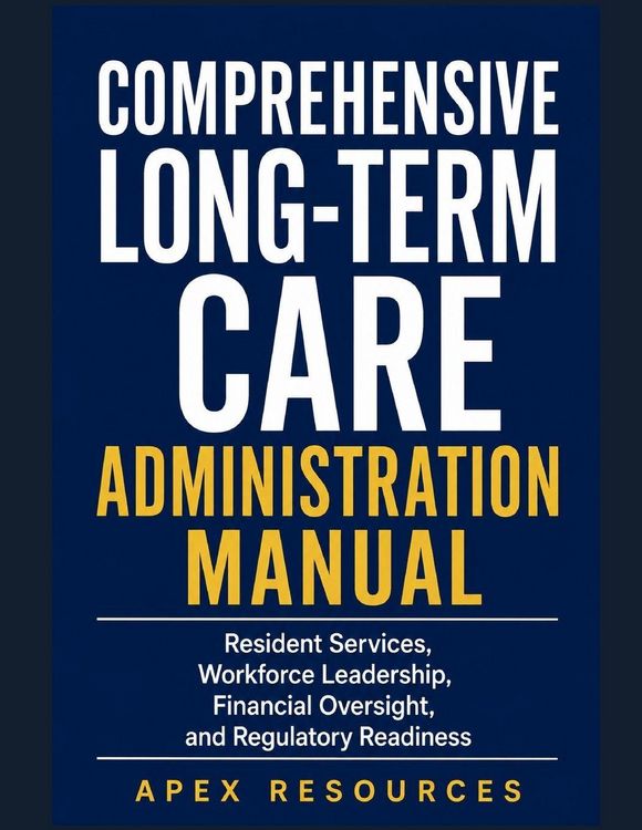 Produktbild: COMPREHENSIVE LONG-TERM CARE ADMINISTRATION MANUAL