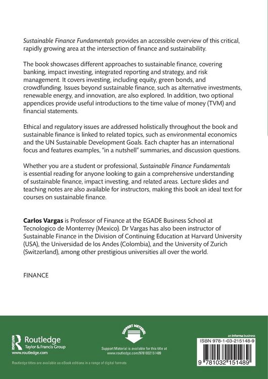 Produktbild: Sustainable Finance Fundamentals