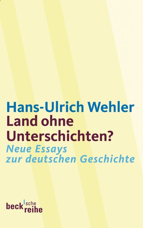 Produktbild: Land ohne Unterschichten?