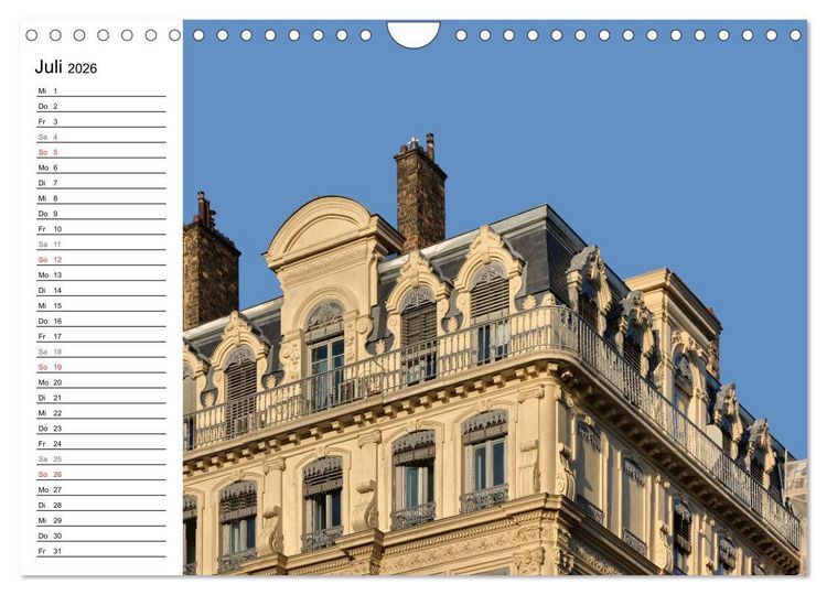 Produktbild: Frankreichs gro&szlig;e St&auml;dte - Lyon (Wandkalender 2026 DIN A4 quer), CALVENDO Monatskalender