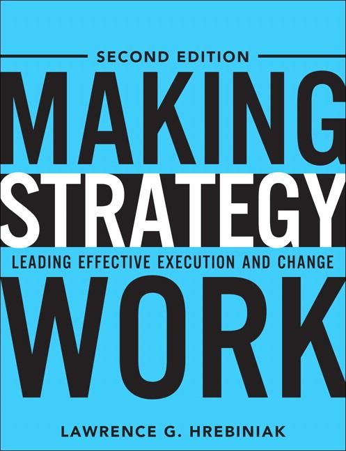 Produktbild: Making Strategy Work