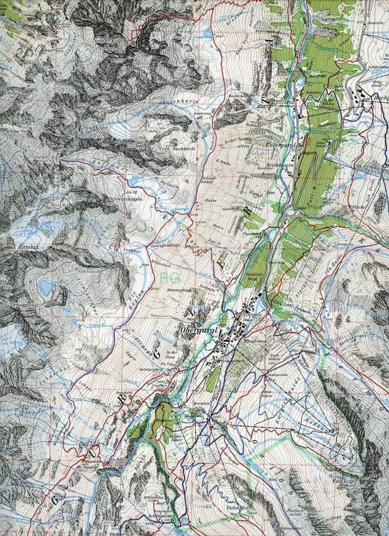 Produktbild: DAV Alpenvereinskarte 30/1 &Ouml;tztaler Alpen Gurgl 1 : 25 000 Wegmarkierungen