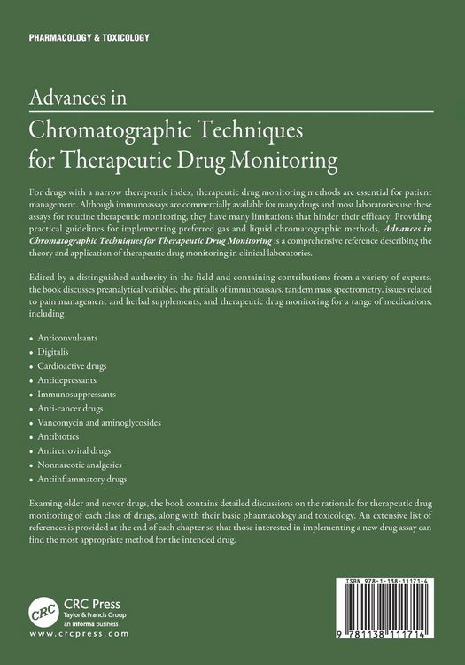 Produktbild: Advances in Chromatographic Techniques for Therapeutic Drug Monitoring