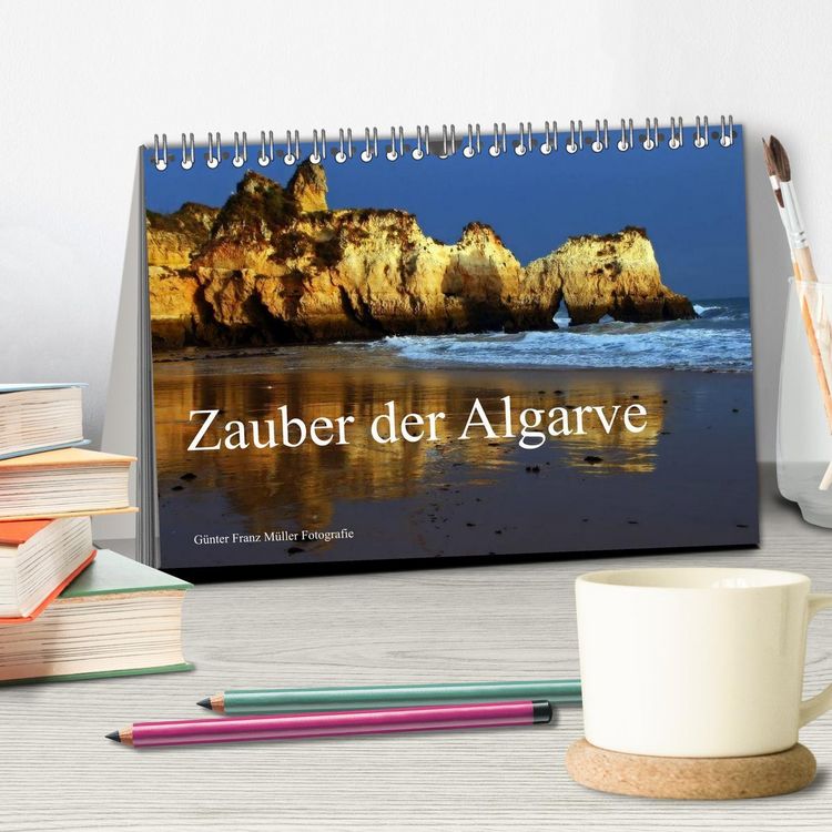 Produktbild: Zauber der Algarve (Tischkalender 2026 DIN A5 quer), CALVENDO Monatskalender
