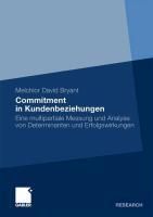 Produktbild: Commitment in Kundenbeziehungen