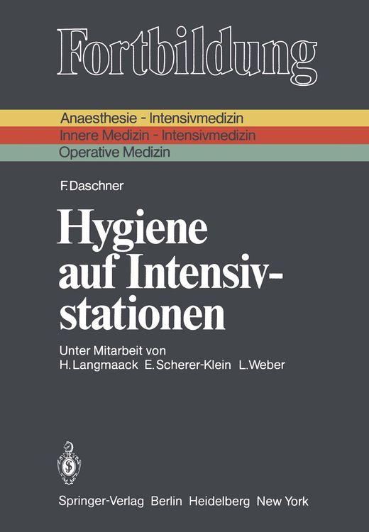 Produktbild: Hygiene auf Intensivstationen