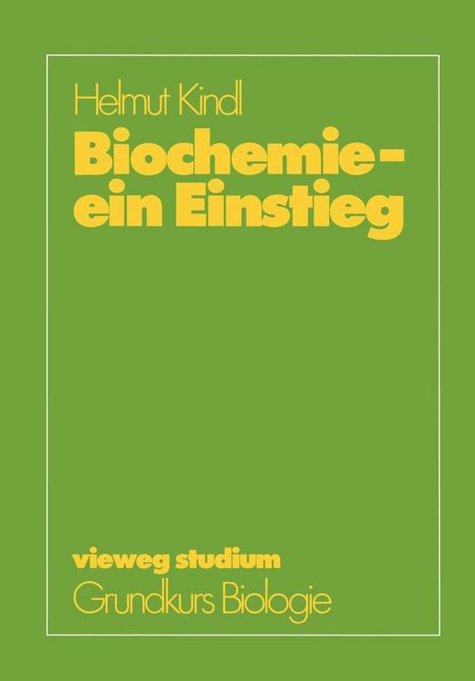 Produktbild: Biochemie - ein Einstieg