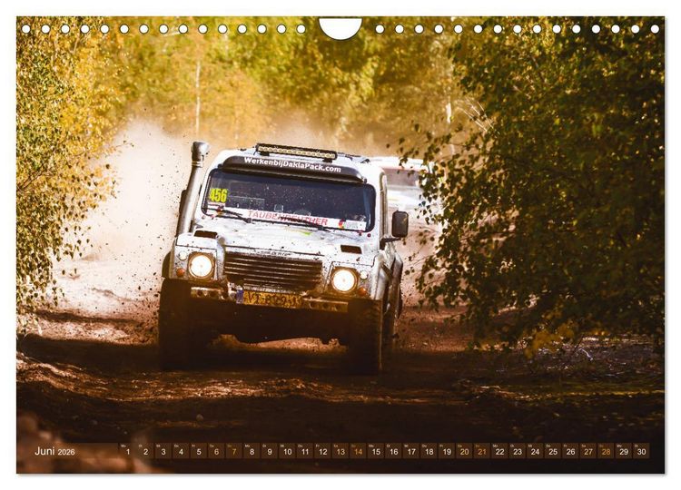 Produktbild: RALLYE RAID (Wandkalender 2026 DIN A4 quer), CALVENDO Monatskalender