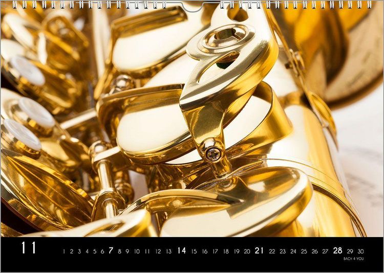Produktbild: Musikinstrumente, ein Musik-Kalender 2027, DIN A3