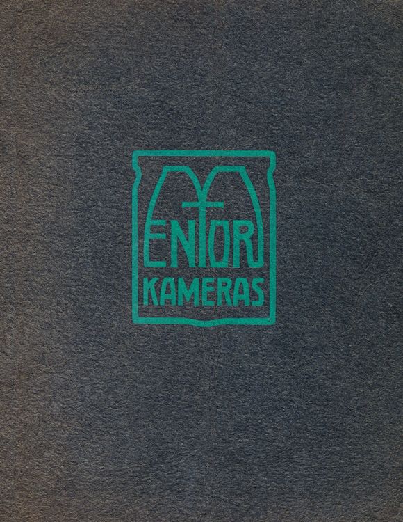 Produktbild: Reprint Herstellerkatalog Mentor Kameras (1912)