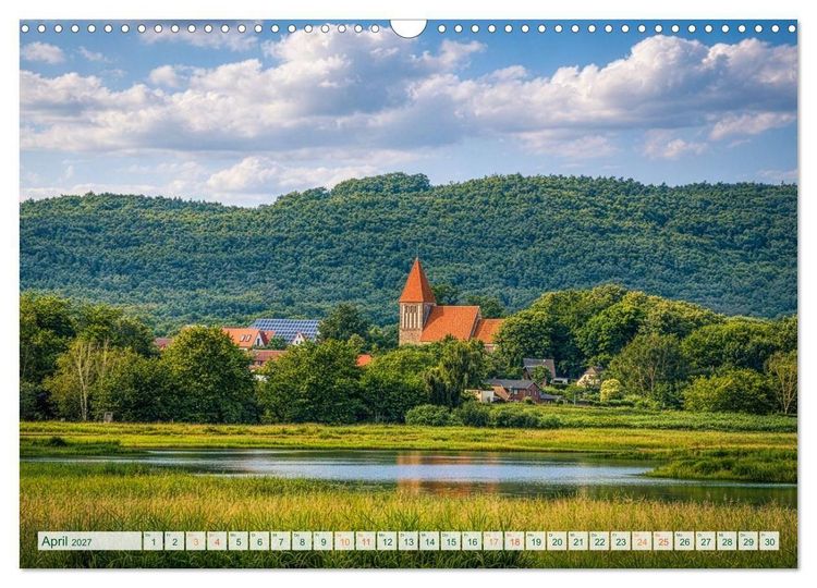 Produktbild: Inseltr&auml;ume R&uuml;gen &ndash; 12 Monate pure Ostsee-Magie (Wandkalender 2027 DIN A3 quer), CALVENDO Monatskalender