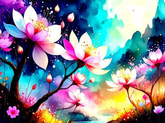 Produktbild: CALVENDO Puzzle Elegante Magnolien in voller Bl&uuml;te | 1000 Teile Lege-Gr&ouml;&szlig;e 64x48cm Foto-Puzzle f&uuml;r gl&uuml;ckliche Stunden