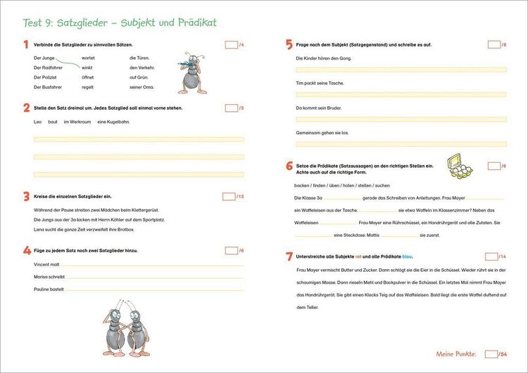 Produktbild: Fit f&uuml;r Deutsch 3. Klasse. Mein Testheft