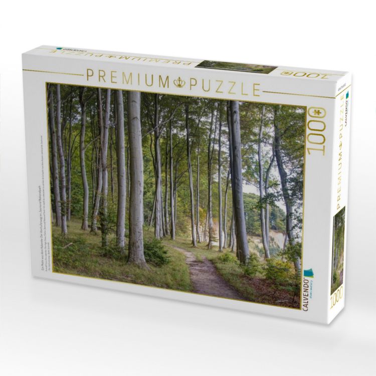 Produktbild: CALVENDO Puzzle Ein Motiv aus dem Kalender Der Hochuferweg im Jasmund Nationalpark | 1000 Teile Lege-Gr&ouml;&szlig;e 64x48cm Foto-Puzzle f&uuml;r gl&uuml;ckliche Stunden