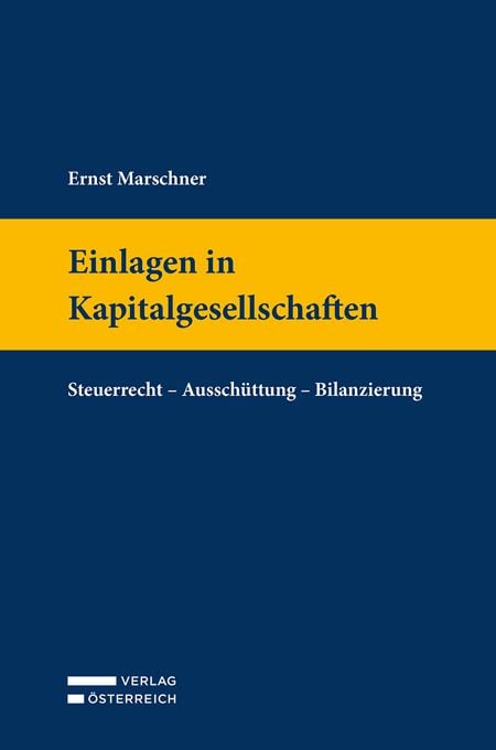 Produktbild: Einlagen in Kapitalgesellschaften