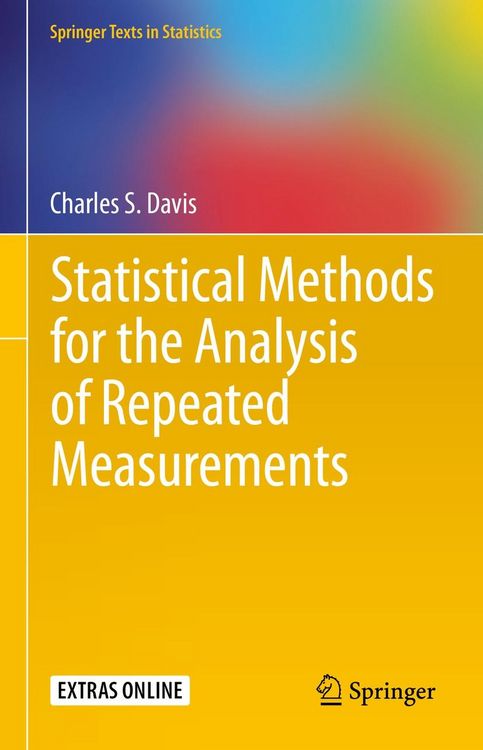 Produktbild: Statistical Methods for the Analysis of Repeated Measurements