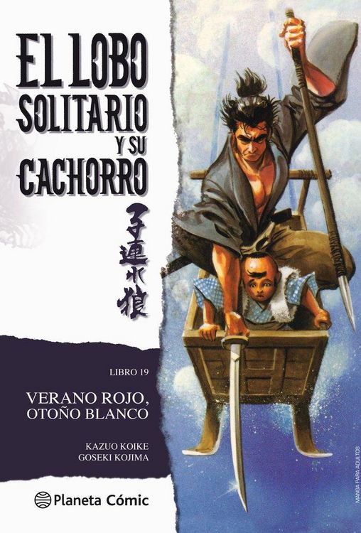 Produktbild: Lobo solitario y su cachorro, Verano rojo, oto&ntilde;o blanco