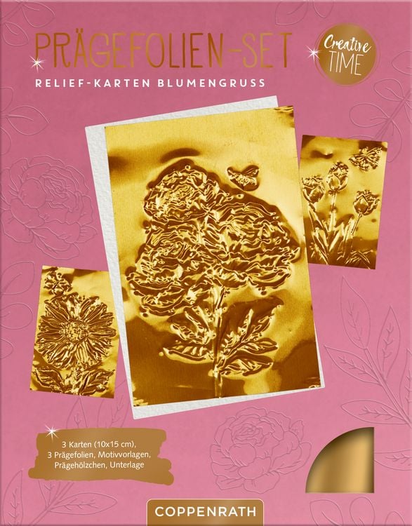 Produktbild: Pr&auml;gefolien-Set Relief-Karten