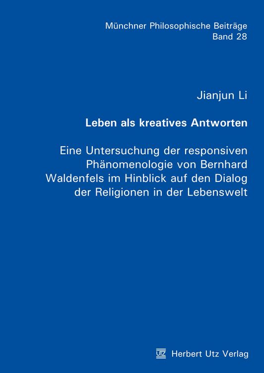 Produktbild: Leben als kreatives Antworten