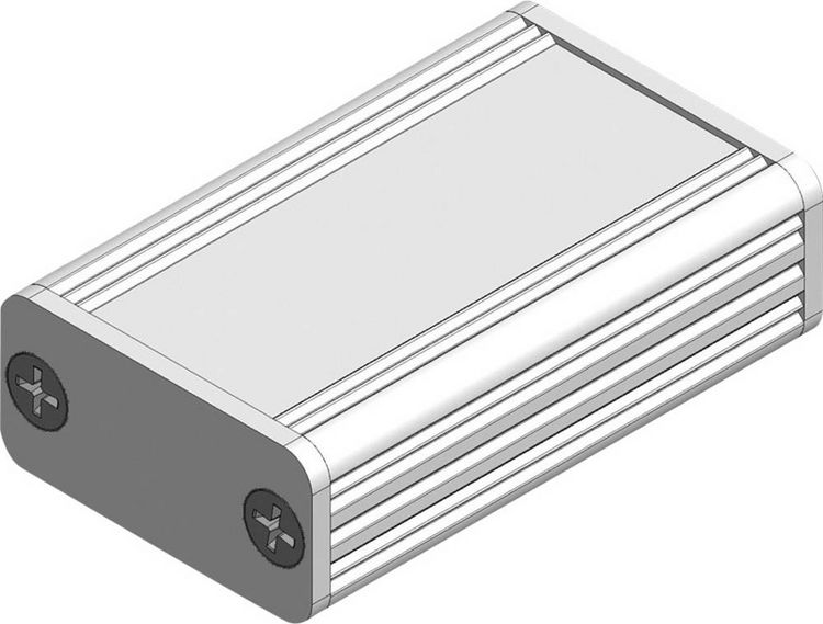 Produktbild: Fischer Elektronik AKG 55 16 100 ME 10023359 Profil-Geh&auml;use 100 x 55 x 16 Aluminium eloxiert Natur 1 St.