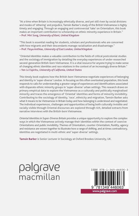 Produktbild: Oriental Identities in Super-Diverse Britain
