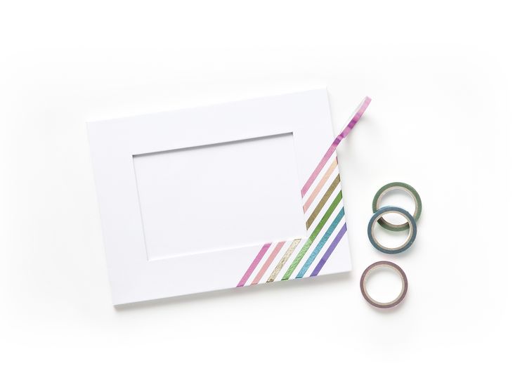 Produktbild: Folia Bilderrahmen aus Pappe, wei&szlig; f&uuml;r Format 10x15cm