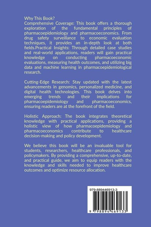 Produktbild: Pharmacoepidemiology and Pharmacoeconomics