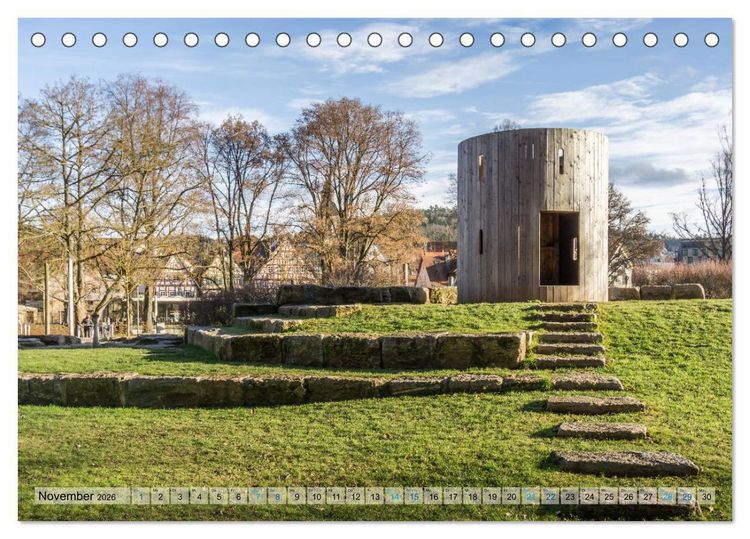 Produktbild: Nagold (Tischkalender 2026 DIN A5 quer), CALVENDO Monatskalender