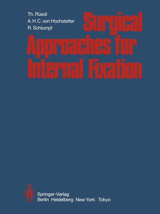 Produktbild: Surgical Approaches for Internal Fixation