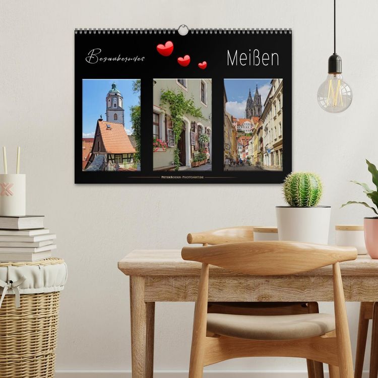 Produktbild: Bezauberndes Mei&szlig;en (Wandkalender 2026 DIN A3 quer), CALVENDO Monatskalender