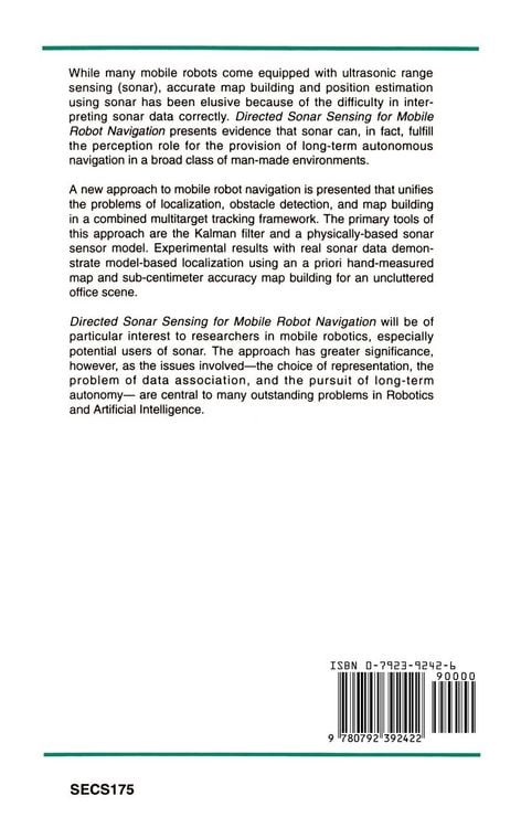 Produktbild: Directed Sonar Sensing for Mobile Robot Navigation